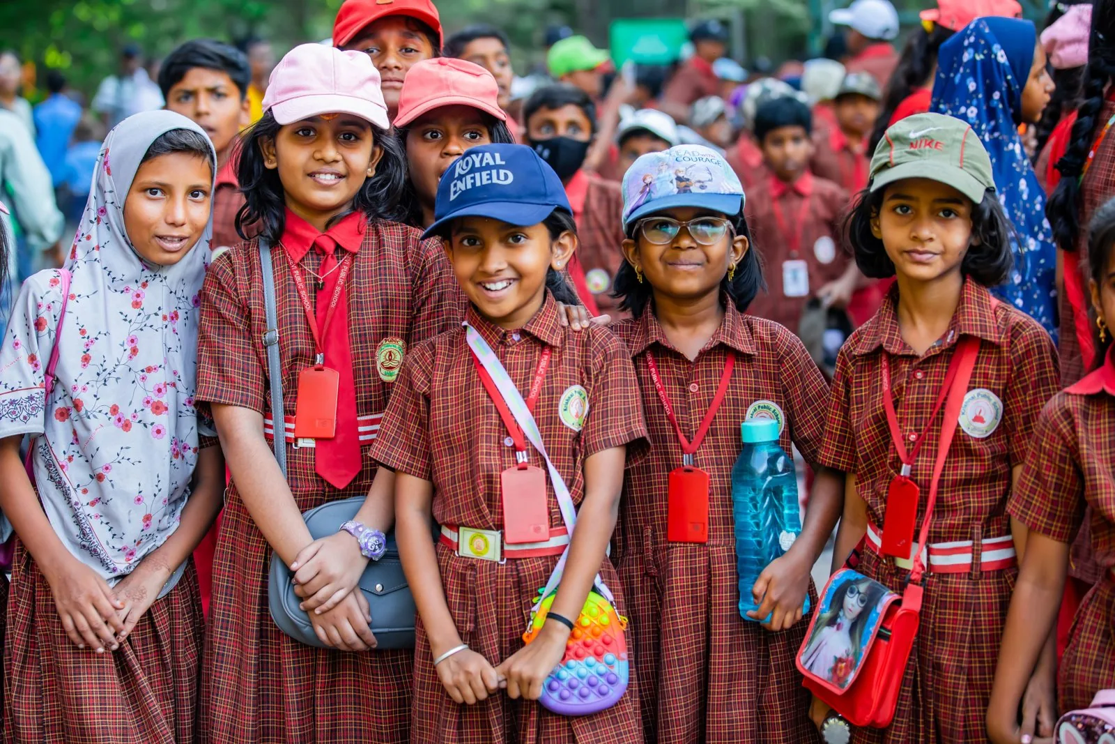 Children smiling together